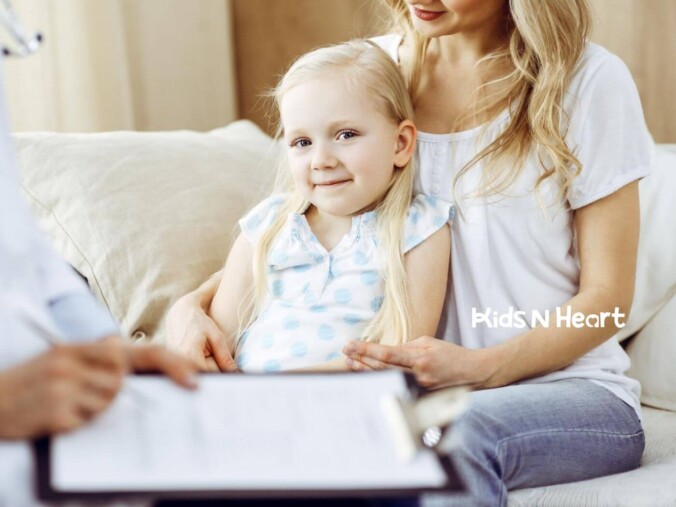 Parent helping autistic child with homework at home.